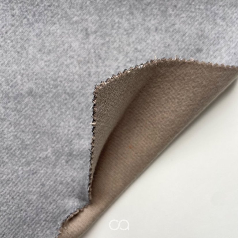 Dvouvrstvé bavlny s jemným chloupkem I 410 g/m2