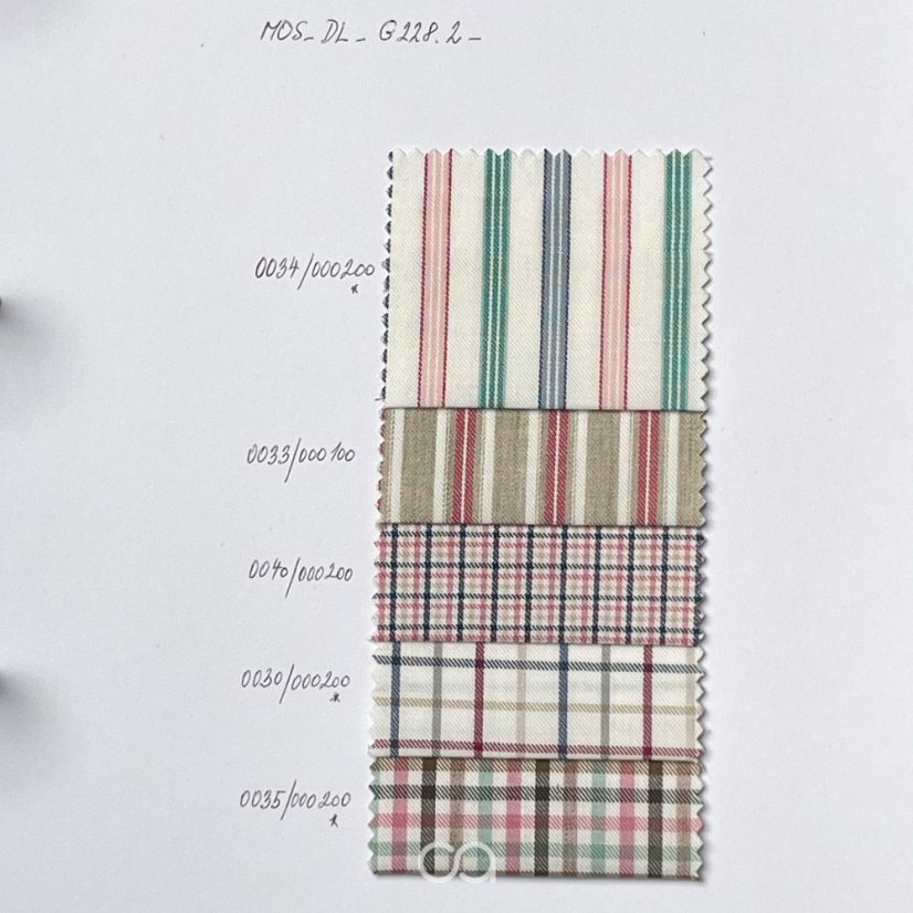 Tkaniny ze směsi bavlny a Merino vlny I 125 g/m2 - Kód produktu: MOS_DL8_