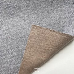 Dvouvrstvé bavlny s jemným chloupkem I 410 g/m2