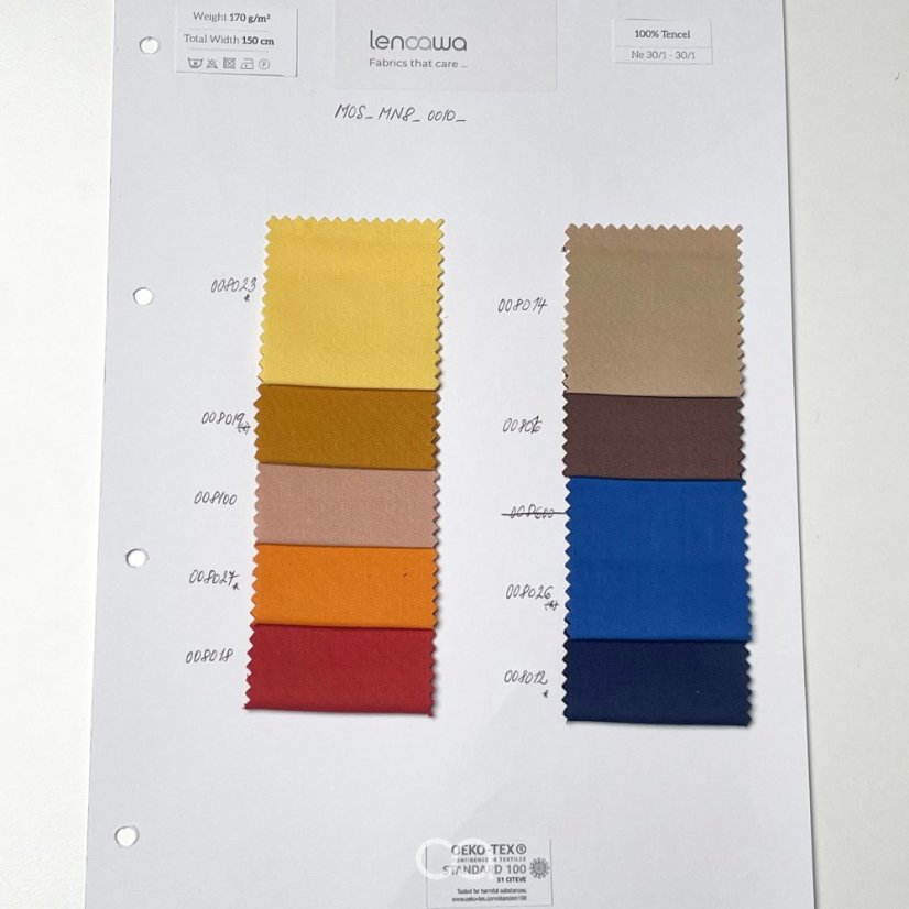 Tkaniny z TENCEL™ Lyocellu I 170 g/m2