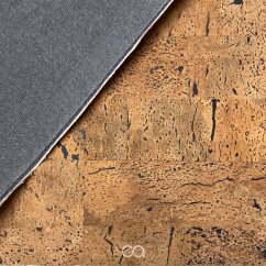 Prémiová portugalská korková látka I 220 g/m2 I Indigo Denim