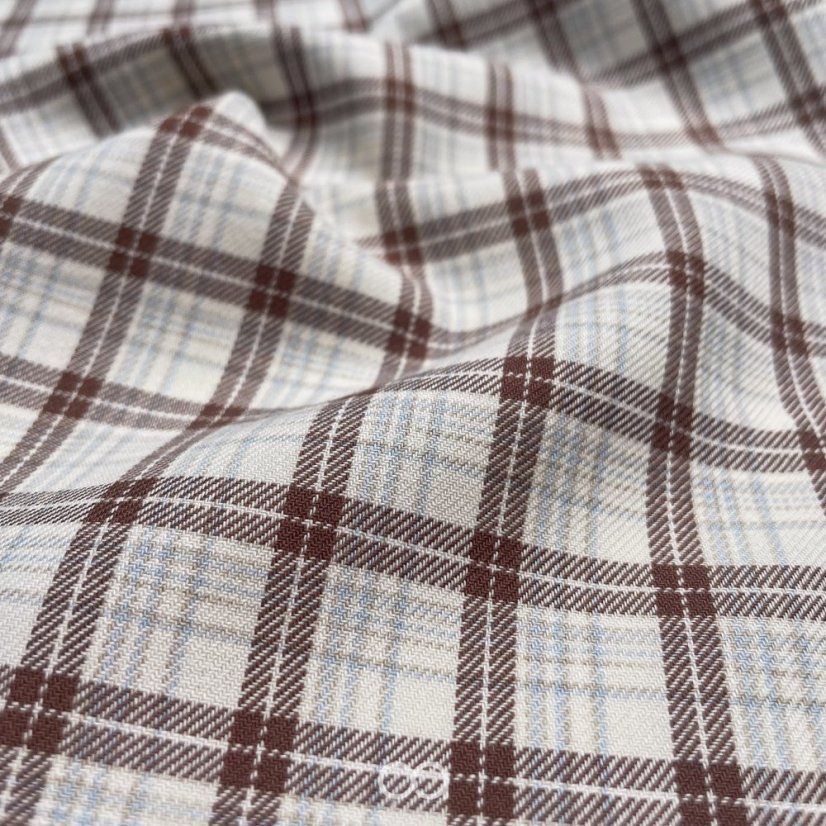 Tkaniny ze směsi bavlny a Merino vlny I 136 g/m2