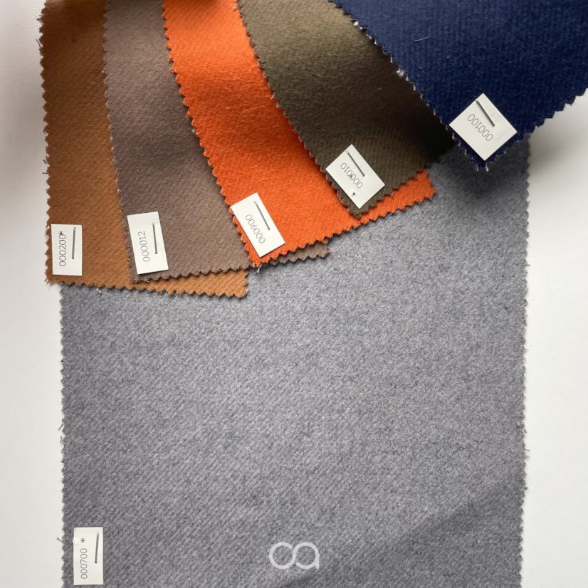 Dvouvrstvé bavlny s jemným chloupkem I 410 g/m2