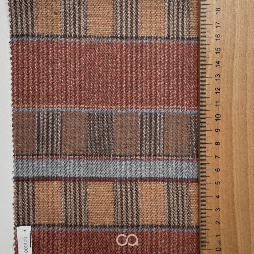 Bavlněné žakárové flanely (Mouliné) I 190 g/m2