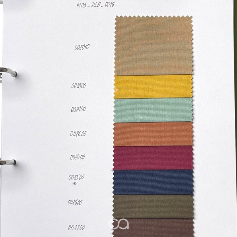 Tkaniny ze směsi bavlny a Merino vlny I 125 g/m2