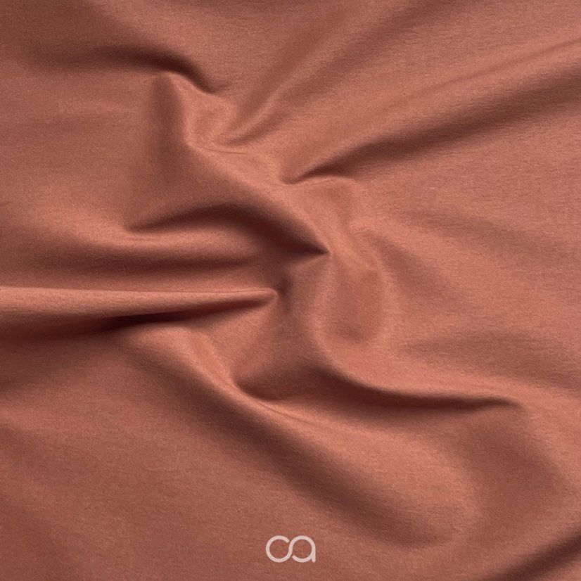 Látka s regulací a odvádění vlhkosti I 135 g/m2 I copper brown