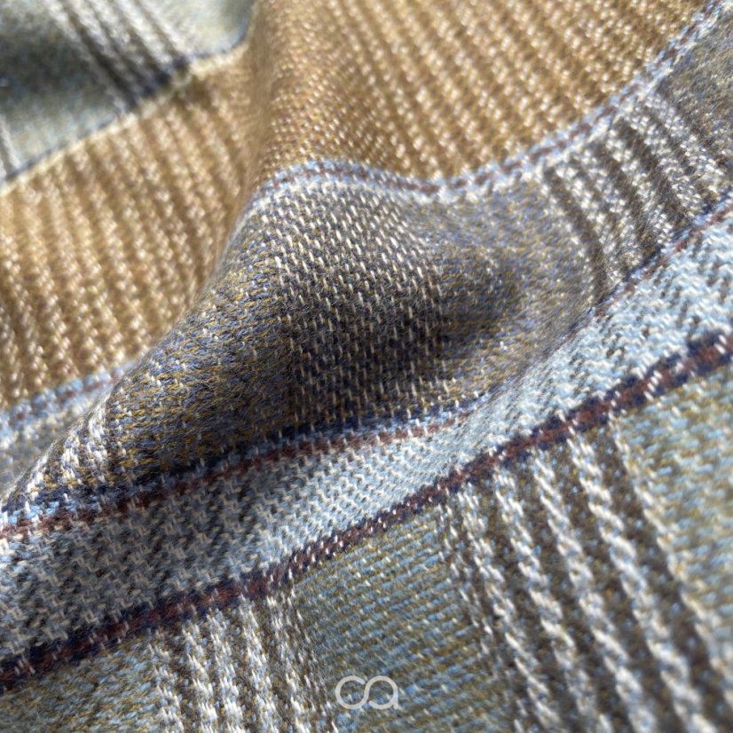 Bavlněné žakárové flanely (Mouliné) I 190 g/m2