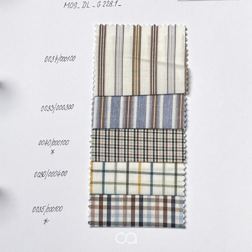 Tkaniny ze směsi bavlny a Merino vlny I 125 g/m2 - Kód produktu: MOS_DL8_