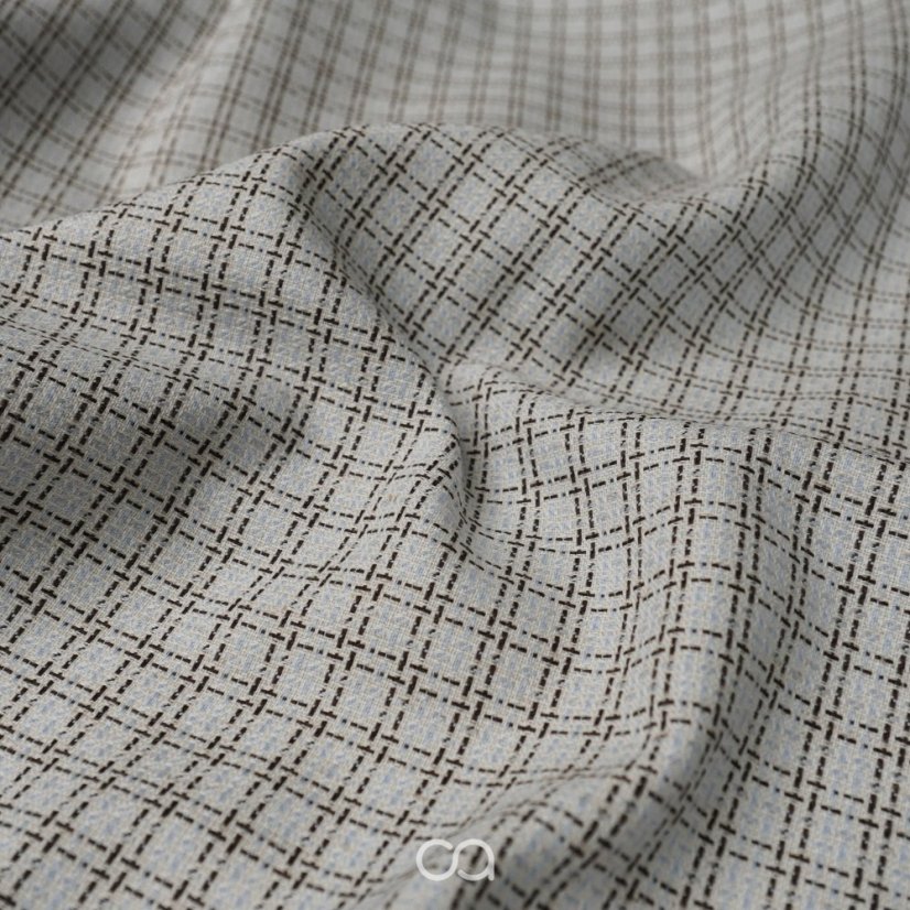 Tkaniny ze směsi bavlny, lnu a TENCEL™ Lyocellu I 150 g/m2