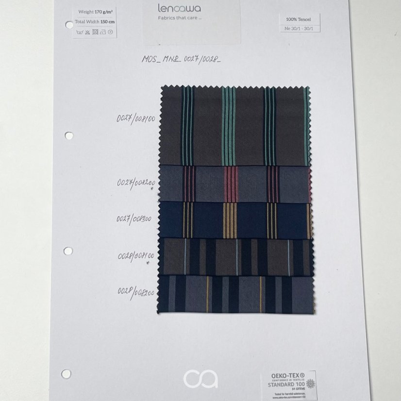 Tkaniny z TENCEL™ Lyocellu I 170 g/m2 - Kód produktu: MOS_MN8