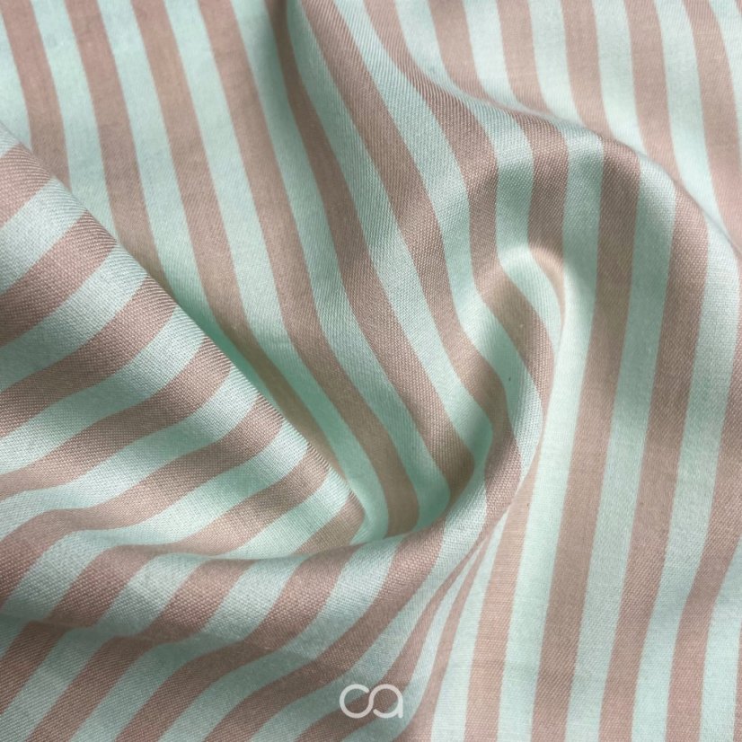 Lehké bavlny s viskózou z růže I 90 g/m2