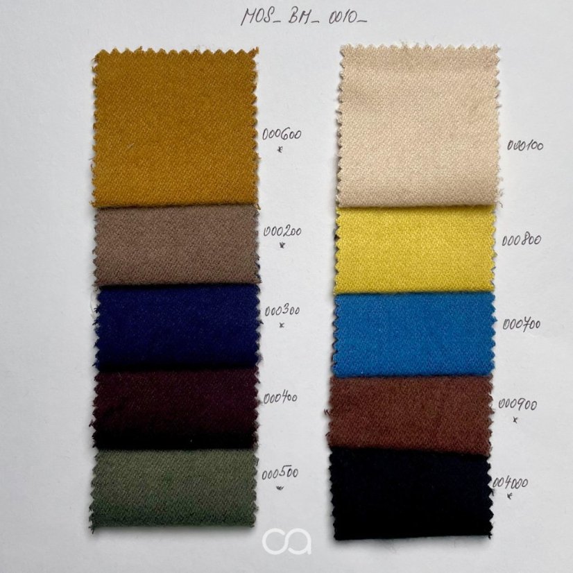 Tkaniny s chloupkem z TENCEL™ Lyocellu I 255 g/m2