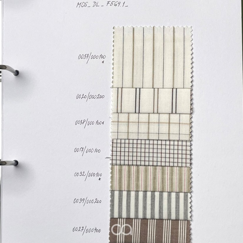 Tkaniny ze směsi bavlny a Merino vlny I 125 g/m2 - Kód produktu: MOS_DL8_