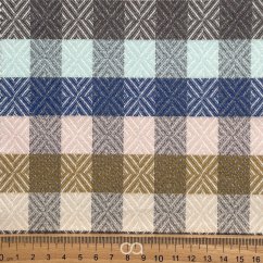 Bavlněné žakárové flanely (Mouliné) I 190 g/m2