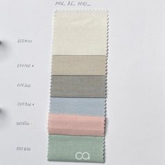 Tkaniny ze směsi bavlny, hedvábí a Merino vlny I 125 g/m2