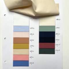 Popelín z organické bavlny I 130 g/m2