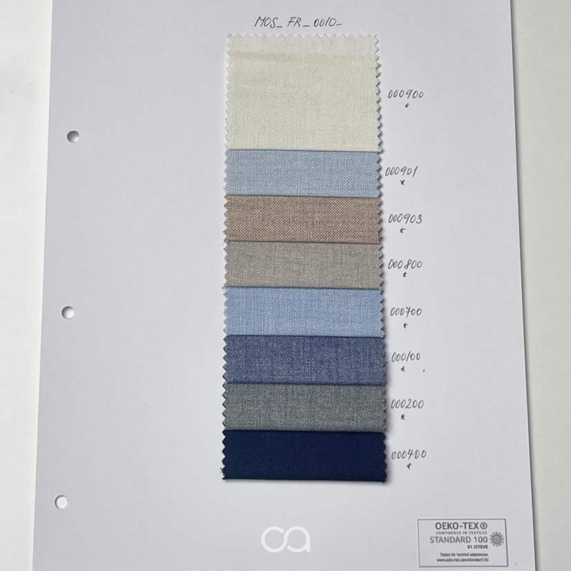 Tkaniny ze směsi modalu a Merino vlny I 140 g/m2