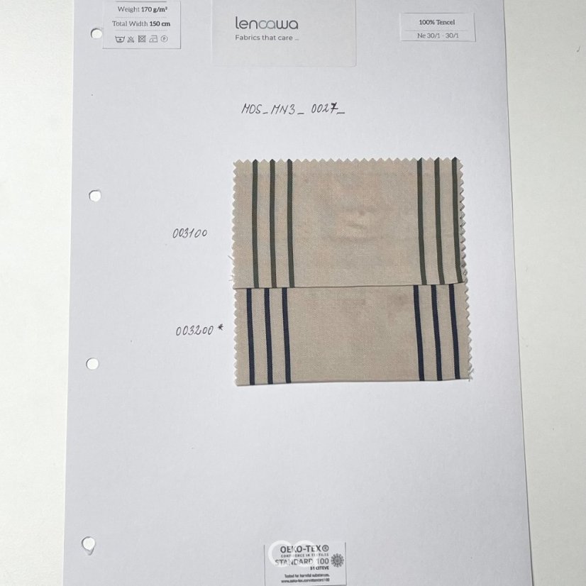 Tkaniny z TENCEL™ Lyocellu I 170 g/m2 - Kód produktu: MOS_MN8