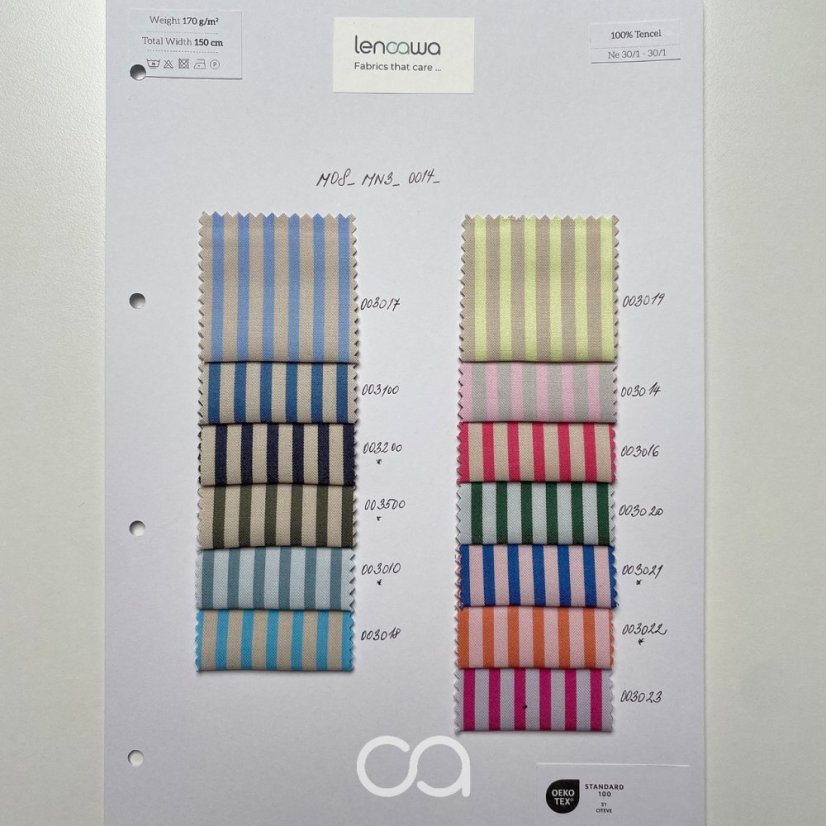 Tkaniny z TENCEL™ Lyocellu I 170 g/m2