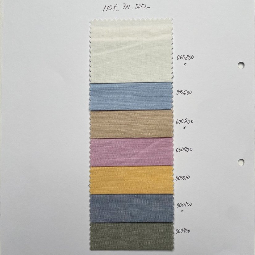 Bavlněná tkanina s ananasem I 110 g/m2